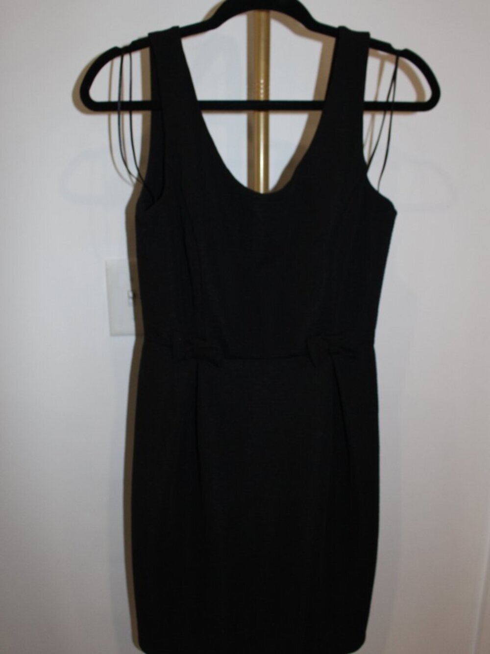 Women's Lauren Conrad Black Bow Dress Size 6